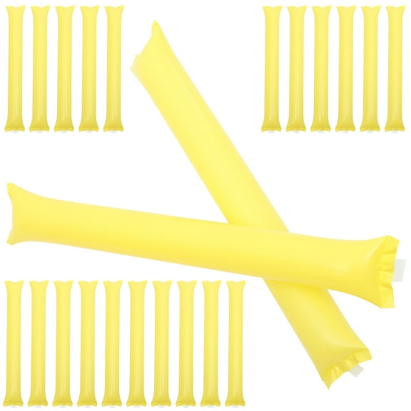 HOMEMAXS 40 Pcs Party Favors Cheer Stick 60.00X10.00X5.00CM Yellow