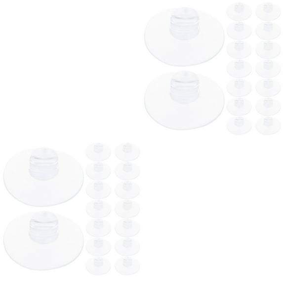 VERDANVERSE 2sets Suction Cup Light String Holder Cord Holders Suction Fairy Lights Glass Wire Fixing 20pcs*2