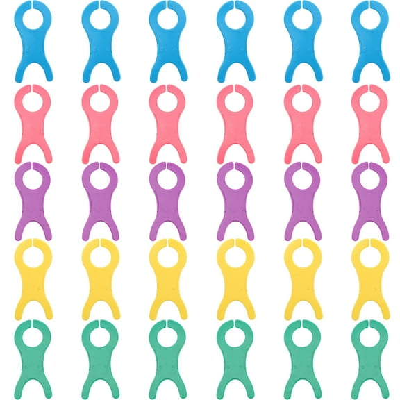 VERDANVERSE Spool For Crocheting Yarn Bobbins Assorted Color 40Pcs Plastic Knitting Tool