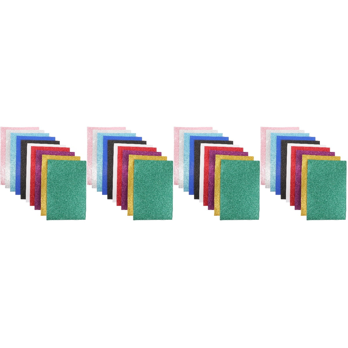 HOMEMAXS 40-Pack A4 Self-Adhesive Foam Sheets for Crafts, Foam Crafting Sheets with Strong Adhesive, Multipurpose Foam Sheets