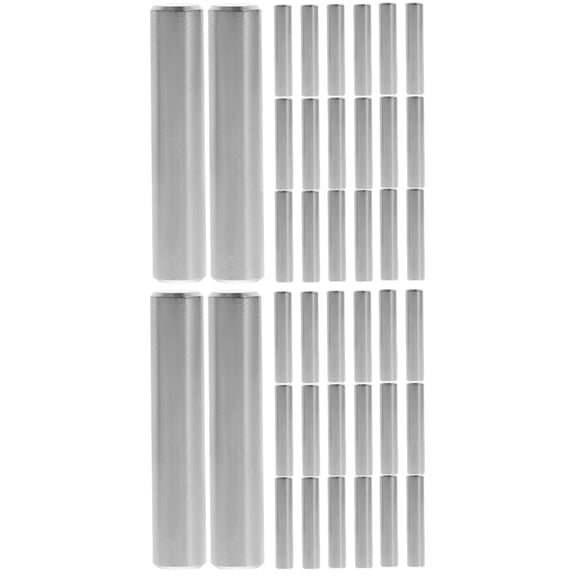 HOMEMAXS 40 pcs Cylindrical Dowel Pin 304 Stainless Steel Shelf Brackets Pegs Dowel Rods