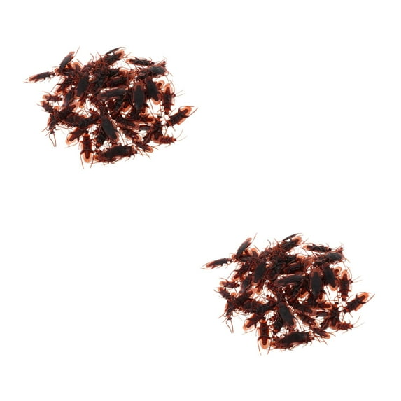 40 pcs Fake Plastic Realistic Bugs Lifelike Fake Novelty Bugs