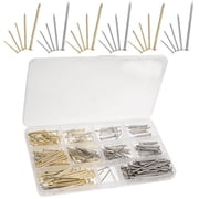 HOMEMAXS 400-Piece Picture Hanging Kit with D- , Wall Hardware, and Nails for Secure Frame Mounting
