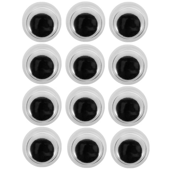 Minkissy Small Googly Eyes Self Adhesive Eyes 400Pcs Black