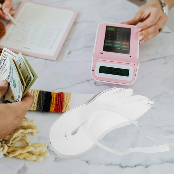 HOMEMAXS 400pcs Banknote Paper Money Cash Organizer Money Cash Paper Strap Belt Money Cash Band Strap Money Wrappers Currency Paper Strap for Bills Cash Money