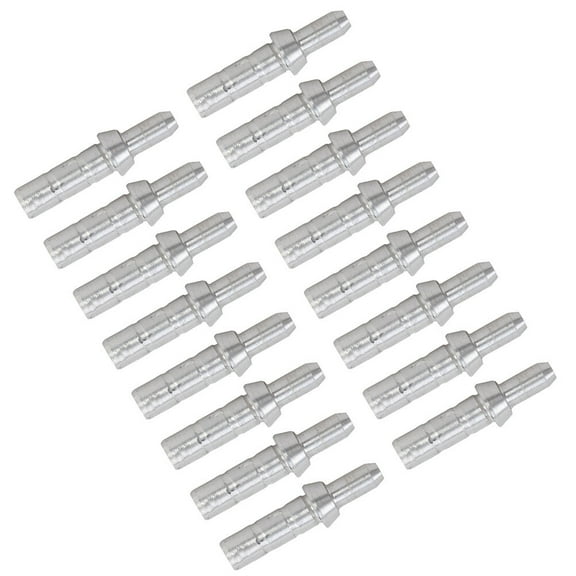 40Pcs Silver Aluminum Arrow Tail Nock for Archers Controlled Release