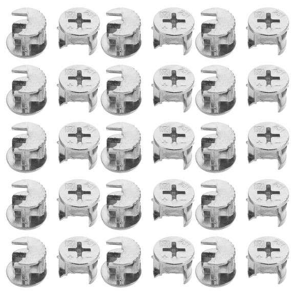 40pcs Joint Connectors Locking Nuts Furniture Parts Furniture Fixer Furniture Fasteners For Shelf Support Furniture Connecting Hardware