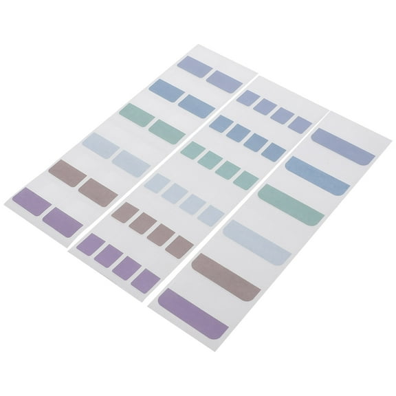 Colorful Book Tabs for Reading Notes and Markers Portable Page Markers 420pcs Assorted Color