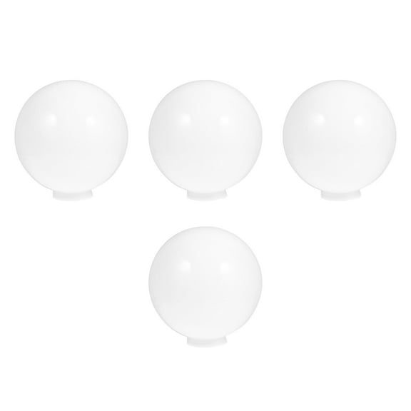 HOMEMAXS 4pcs Acrylic Lamp Shade Chandelier Wall Lamp Pole Lamp Outdoor Lamp Cover