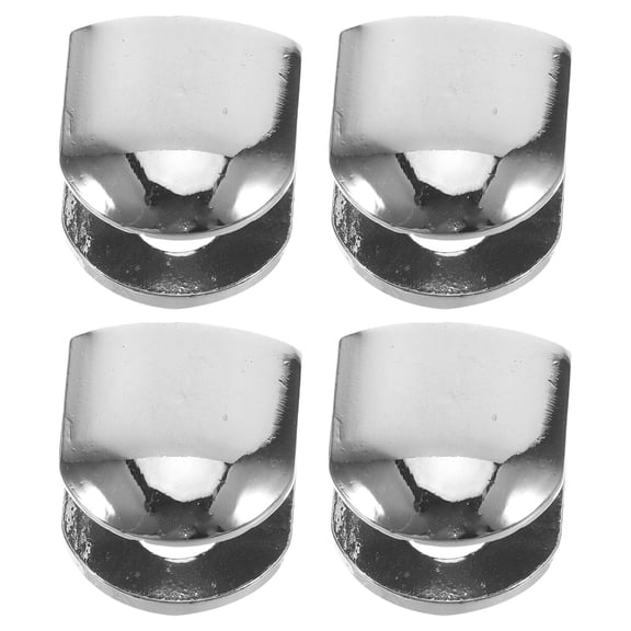 4pcs Zinc Alloy Adjustable Metal Shelf Brackets Clamps Mount Wall Hardware