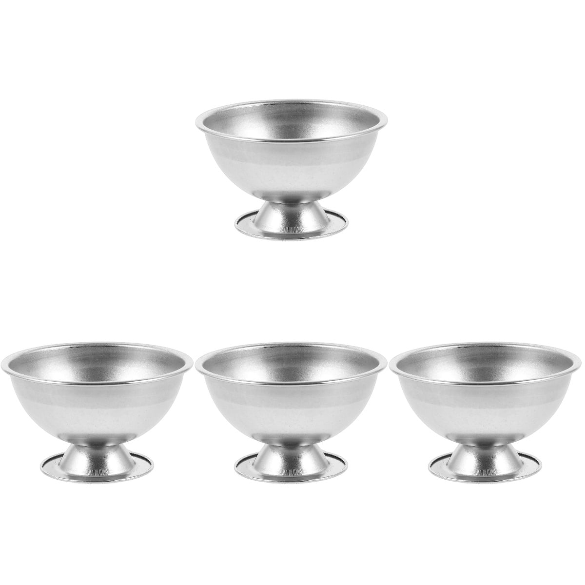 HOMEMAXS 4pcs Alumn Container Alumn Boiling Bowl Reusable Mixing Bowl ...