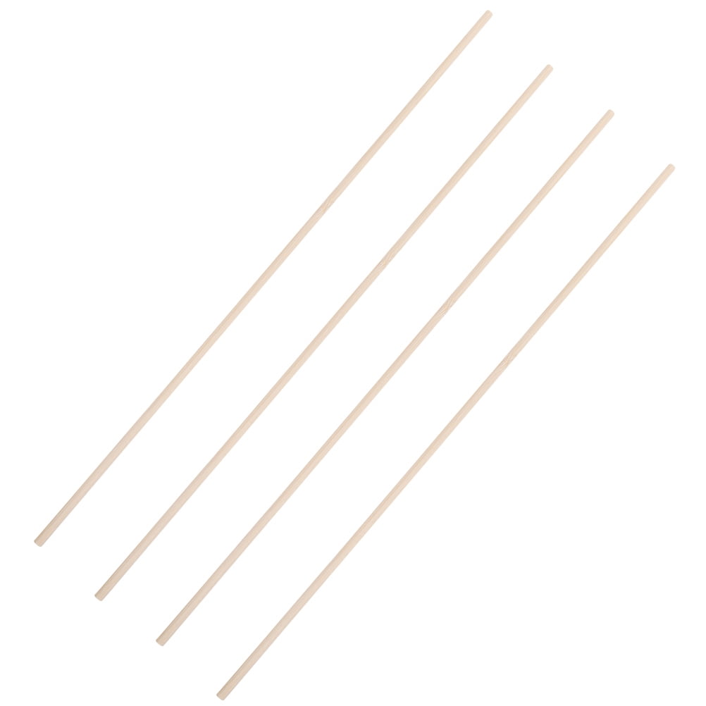 HOMEMAXS 4pcs Bamboo Rod Chair Bamboo Rod Chair Frame Stick Chair Chair ...
