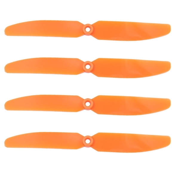 HOMEMAXS 4pcs EP5030 Direct Drive 5x3" Props for RC Airplane Aircraft (Orange)