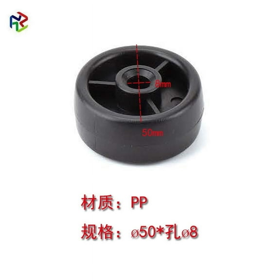 4pcs Fitness Equipment Accessories Roller Wheel for Treadmill and Exercise Bike Universal Caster Wheels for Easy Mobility for Home Gym and Sports Equipment