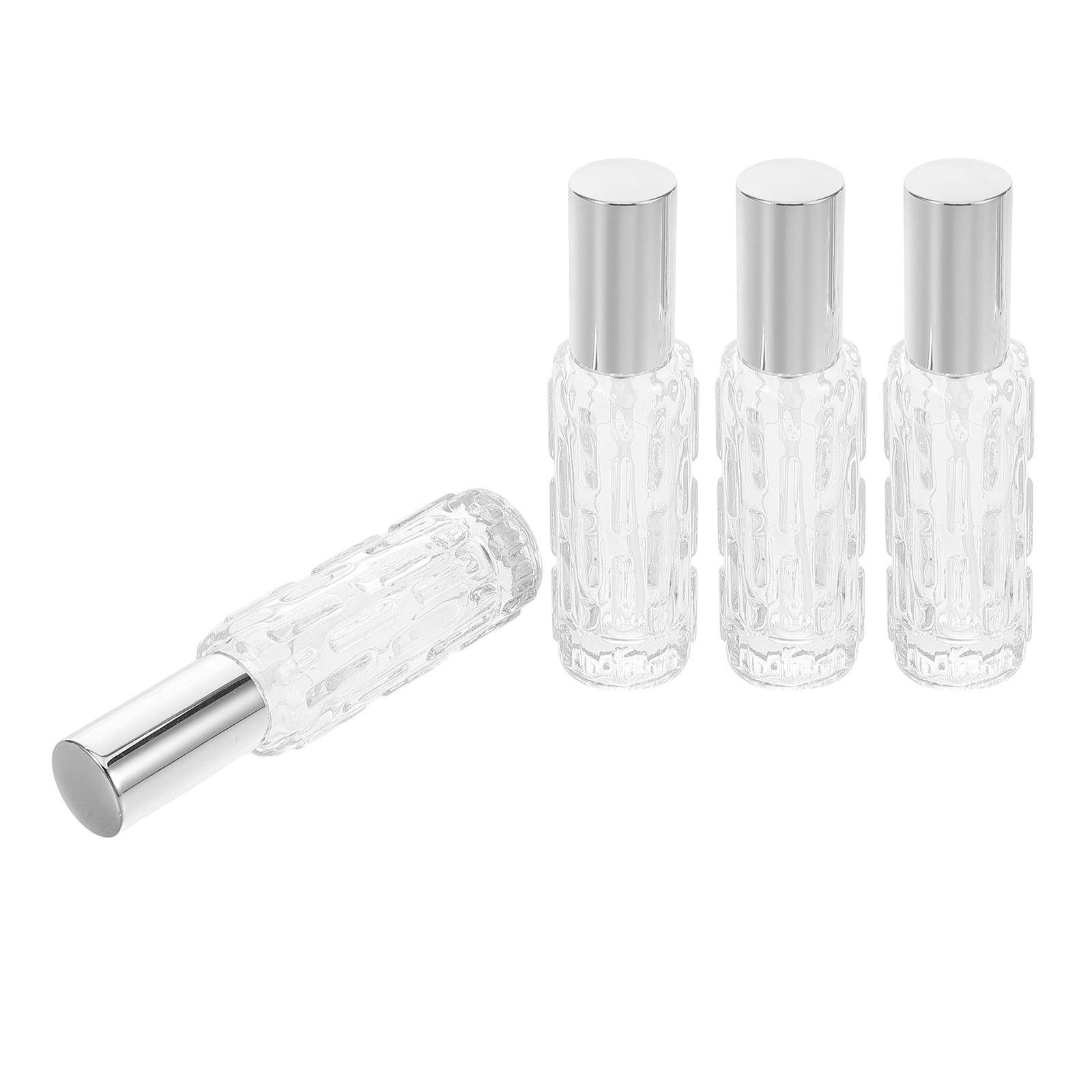 4pcs Glass Cocktail Atomizer Refillable Bitters Bottle Transparent ...