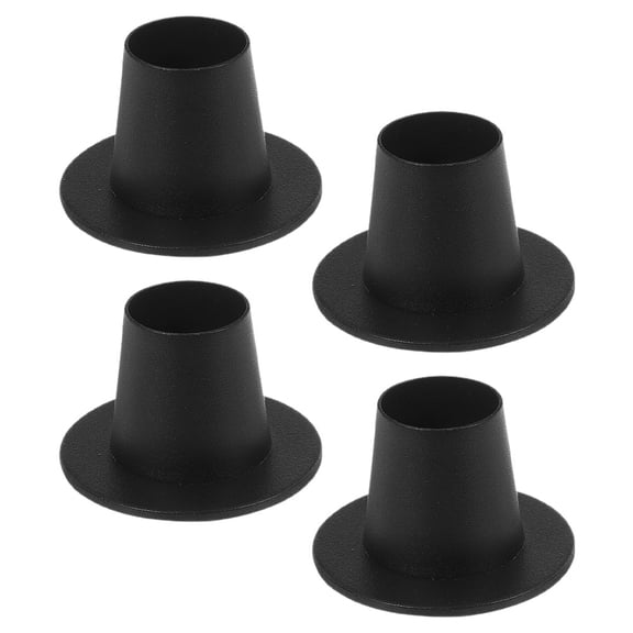 4pcs Metal Candle Holder Pillar Candle Holder Dining Table Candle Holder Vintage Style Metal Candle Holder