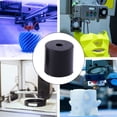 thumbnail image 1 of 4pcs Non-stick Silicone Hot Bed Leveling Column High Temperature Solid Spacer Platform Leveler for 3D Printer (Black), 1 of 8