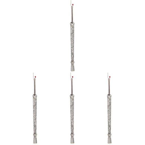HOMEMAXS 4pcs Nonslip Seam Ripper Hand Grip Antique Seam Ripper Stitch Ripper Sewing Tool for Sewing