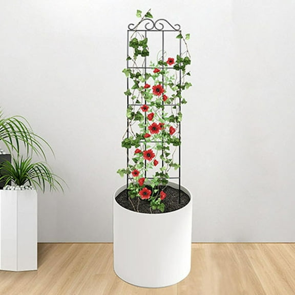 HOMEMAXS 4pcs Plant Climbing Bracket Metal Trellis For Vines And Flowers Iron Wire Plant Support For Indoor And Outdoor Plants Garden And Home Use