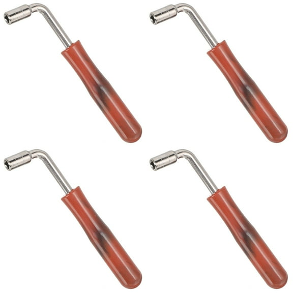 HOMEMAXS 4pcs Professional Dulcimer Tone Tuning Tool Dulcimer Wrench Dulcimer Tuning Spanner
