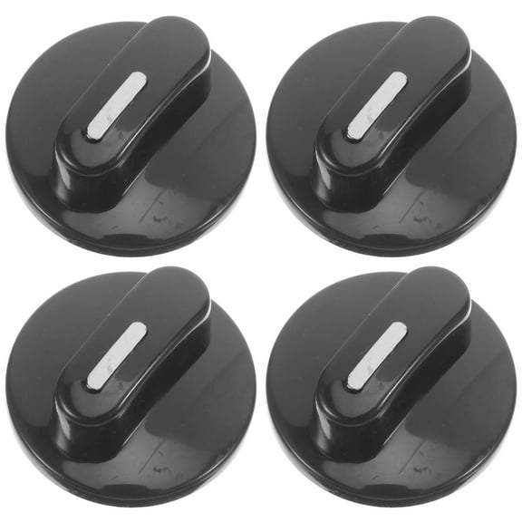 HOMEMAXS 4pcs Replacement Electric Stove Knobs High-Temperature Resistant Plastic Timer Knobs For Gas Stoves Electric Ovens And Pressure Cookers Universal Electric Stove Knobs