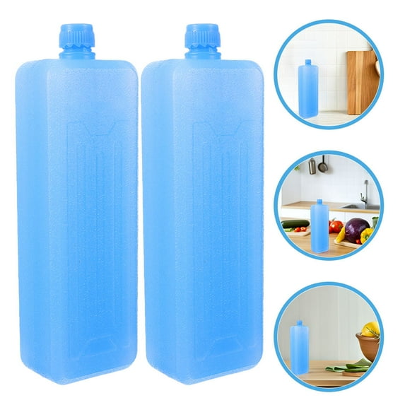 4pcs Reusable Ice Box for Air Cooler Long Lasting Cooling Packs Ice Storage for Freezer Quiet Design Energy Saving Portable Cooling Box for Home