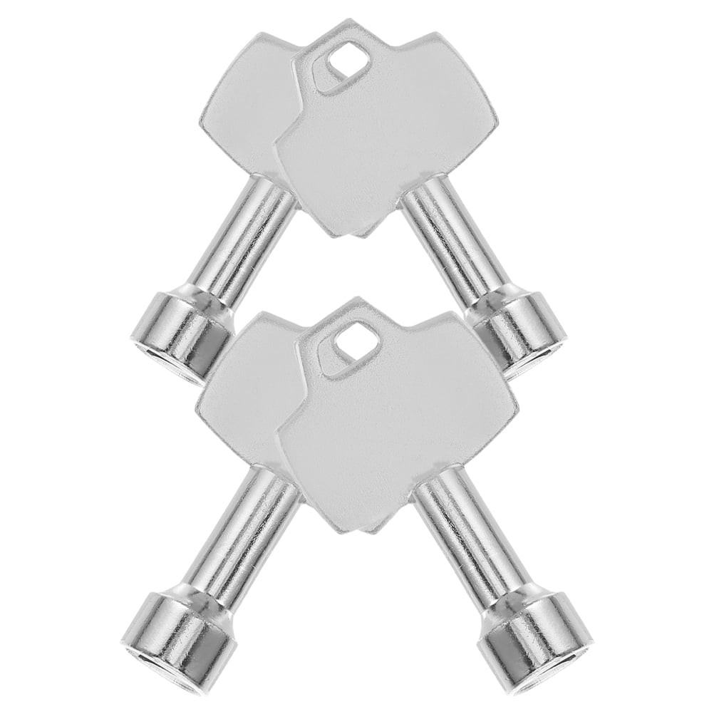 HOMEMAXS 4pcs Triangular Lock Keys Triangular Socket Key Metal Triangle ...