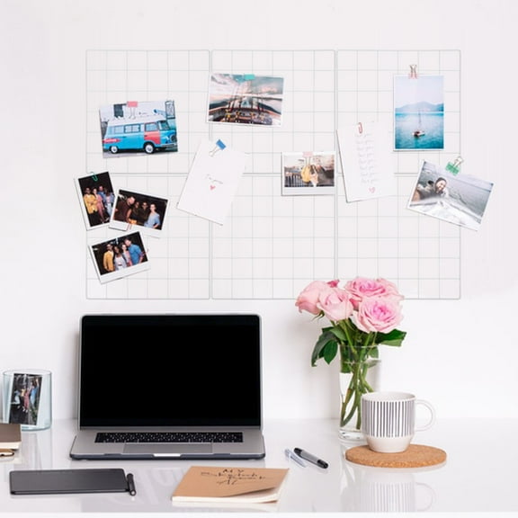 4pcs Wire Grid Panel For Retail Display Metal Wire Grid Wall Panel Display Rack Decoration Jewelry Organizer For Retail Home