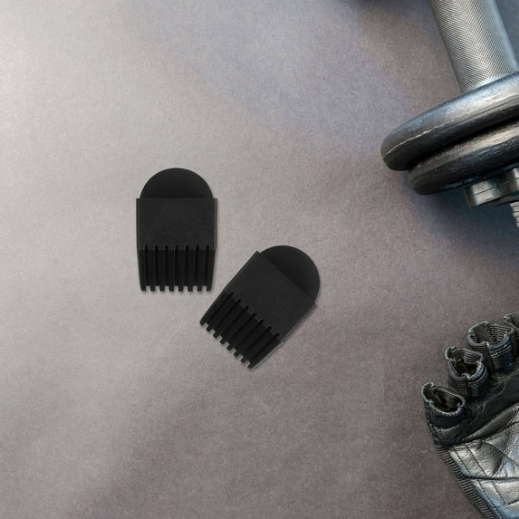 4pcs Workout Equipments Accessories Plastic Sleeve Chair Leg Cover Gym Equipments Square End Cap Plastic End Caps Foot Cover Protectors Square End Cover
