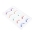 thumbnail image 1 of Colorful False Eyelashes for Women Made of Artificial Fiber Assorted Color Comfortable and Reusable 5 Pairs, 1 of 8
