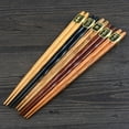 thumbnail image 1 of 5 Pairs Wooden Chopsticks Gift Box Eco-friendly Simple Design, 1 of 8
