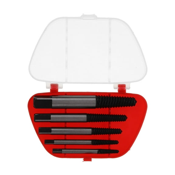 HOMEMAXS 5 Pcs Bolt Extractor Kit Stripped Screw Multifunctional Broken Damaged