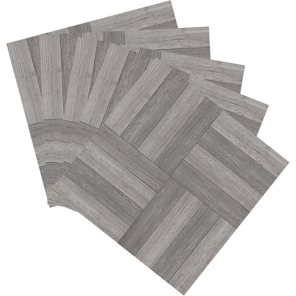 5 Pcs Decor Traditional Floor Decals PVC Stickers