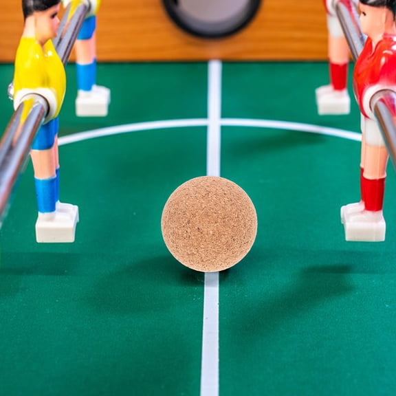 Minkissy Tabletop Foosball Smooth Gameplay Khaki 5Pcs
