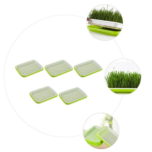 5 Pcs Growers Soilless Plant Germination Tray Seedling