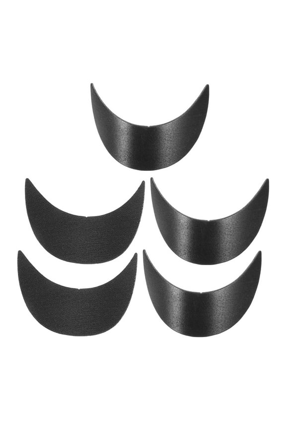 5 Pcs Hat Plastic Hat Cover Child 14.00X10.00X3.00CM Black