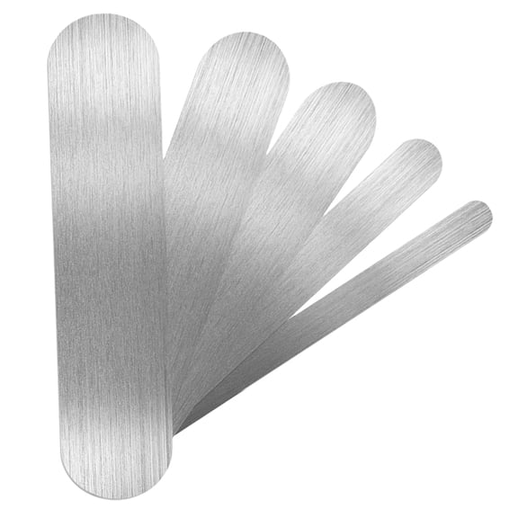 HOMEMAXS 5 Pcs Knitting Shuttles Stainless Steel Woven Plate
