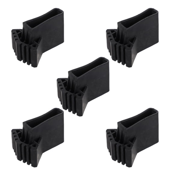 HOMEMAXS 5 Pcs Ladder Safety Shoes Security Bumper Foot Cover Mat Telescopic Accessories