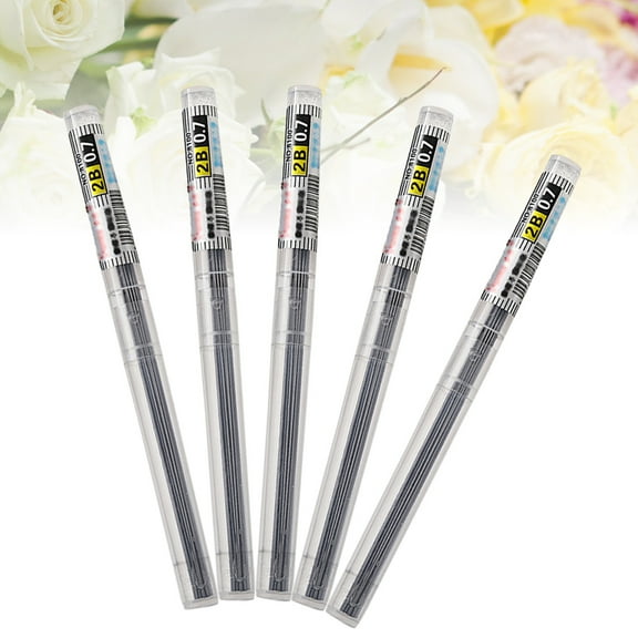 5 Pcs Pencil Lead Refills Refillable Pencil Lead Student M