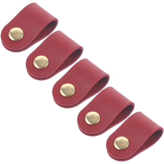 HOMEMAXS 5 Pcs Straps Winder Cable Strap Professional Cable Organizer 4X2CM