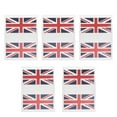 thumbnail image 1 of Patriotic Sticker Face National Flag Stickers for Decor Assorted Color Waterproof Temporary Decals 5 Sets, 1 of 8