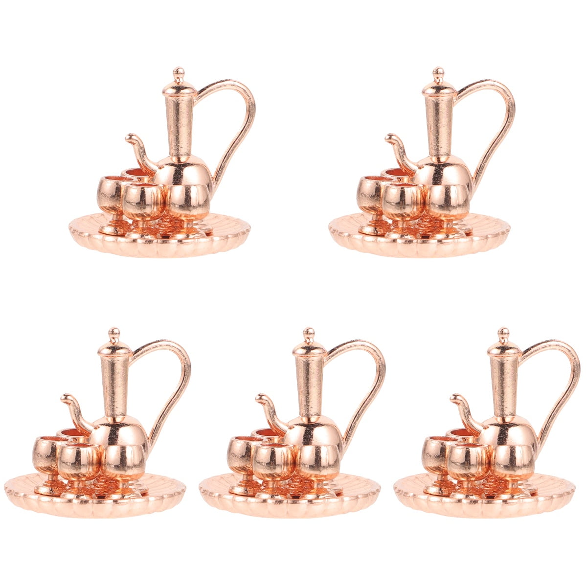 HOMEMAXS 5 Sets Mini Tea Set Miniature Tea Set Miniature Tea Cups Tea ...