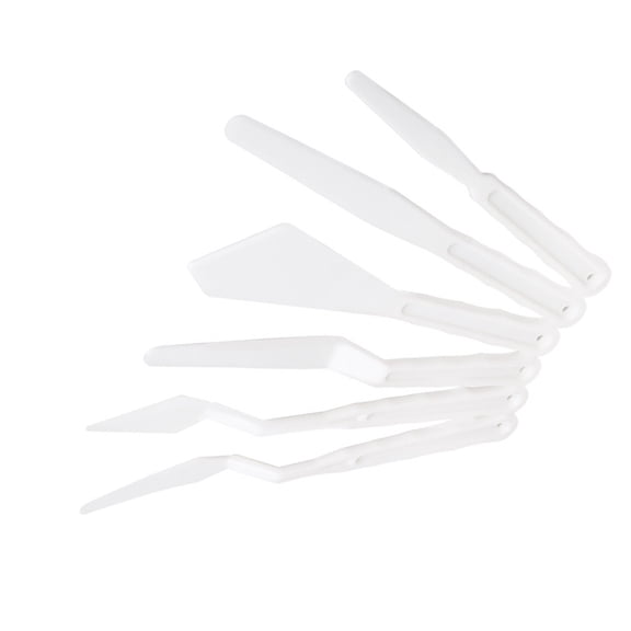 5 Sets Paint Pallet Palette Bulk Oil Paints for Canvas Painting White