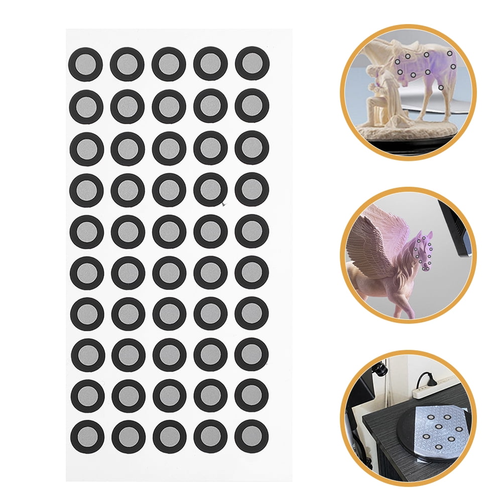 Minkissy Reference Points Markers Black Reflective Film for ...