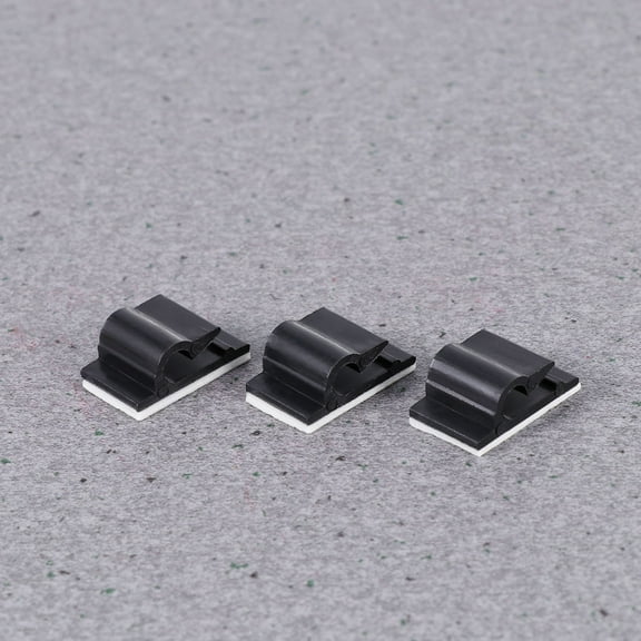 50 PCS Cord Covers for Wires Floor Strips Line Card Cable Tie Clips