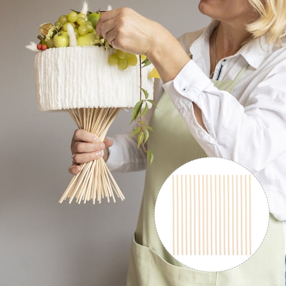 HOMEMAXS 50 Pcs Crafting Projects Stick Sticks for Plants Support DIY