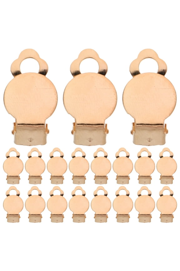 50 Pcs Flashlight Riding Equipment Non-pierced Frog Ear Clips