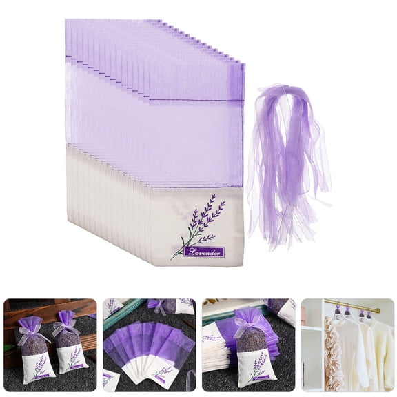 HOMEMAXS 50 Pcs Fragrance Sachets Sachet Bag DIY Scent Bags Travel 15.00X7.20X0.10CM