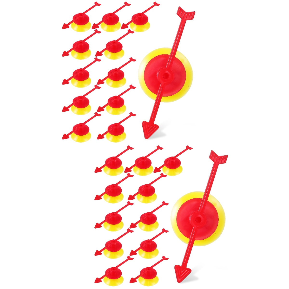 2 Pc Spinner Game Set With Suction Cups - Board Arrows For Party Games, Classroom, Family Game Night
