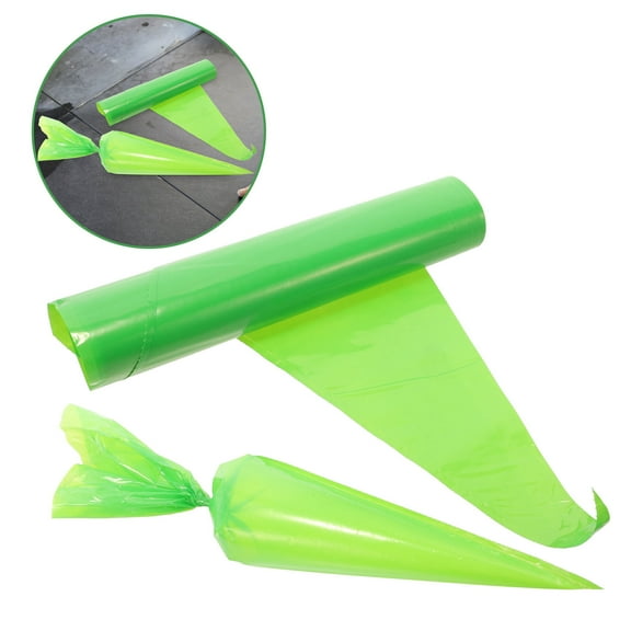 HOMEMAXS  50 Pcs Grout Bag for Tile Installation Applicator Tool Cement Piping Green